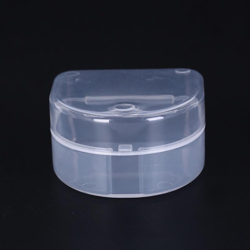 1pc/2pcs Dental Box - Denture and Mouth Guard Storage Case for Hygienic and Convenient Storage