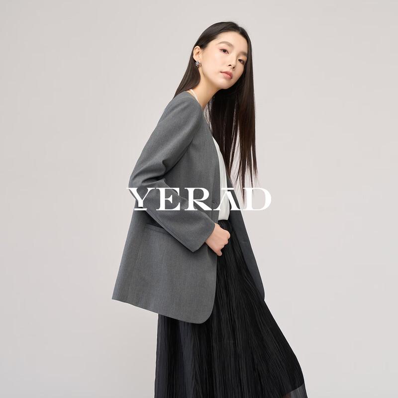 Женский блейзер YERAD в стиле smart casual свободного кроя M