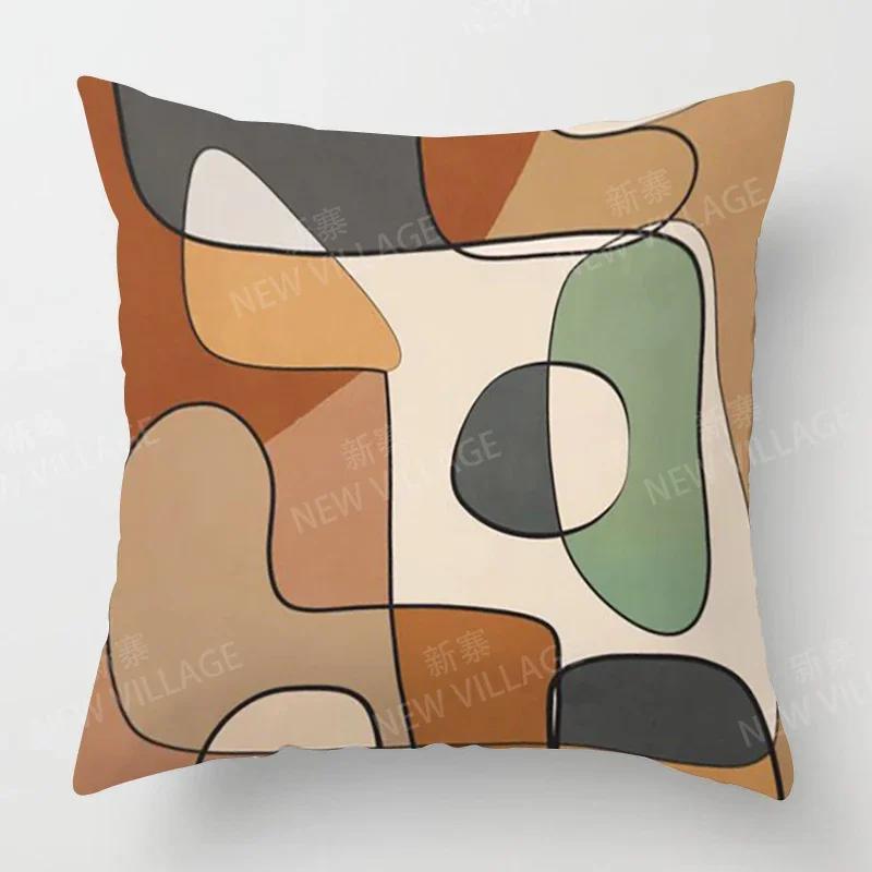 Autumn Nordic Decor Fall Home Throw Pillow Cover Sofa Cushion Cover Modern Morandi