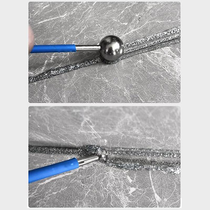 

1/4Pcs Professional Diy Stainless Steel Polymer Clay Tools Filling And Caulking Kit Tile Grout Floor Pressure Seam Stick A5