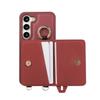 For Samsung Galaxy S23 & S23 Plus Case PU Leather Wallet Bag Grip Strap Holder Shoulder Long Crossbody Lanyard Ring Clasp Cover