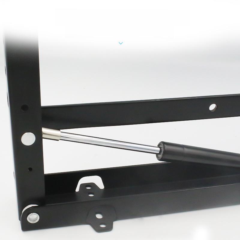 Wall-Mounted Invisible Folding Shoe-Changing Stool for Home