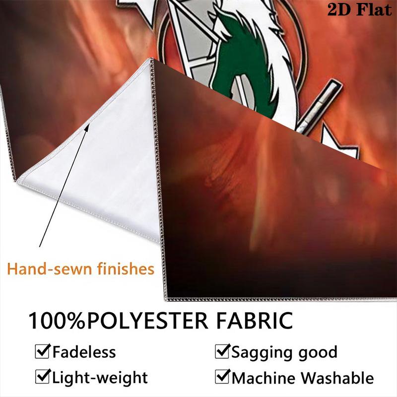 Attack Titan Wall Tapestry Tapestry Background Cloth Wallmounted Background Wall Hanging Cloth Christmas Gift Background Cloth