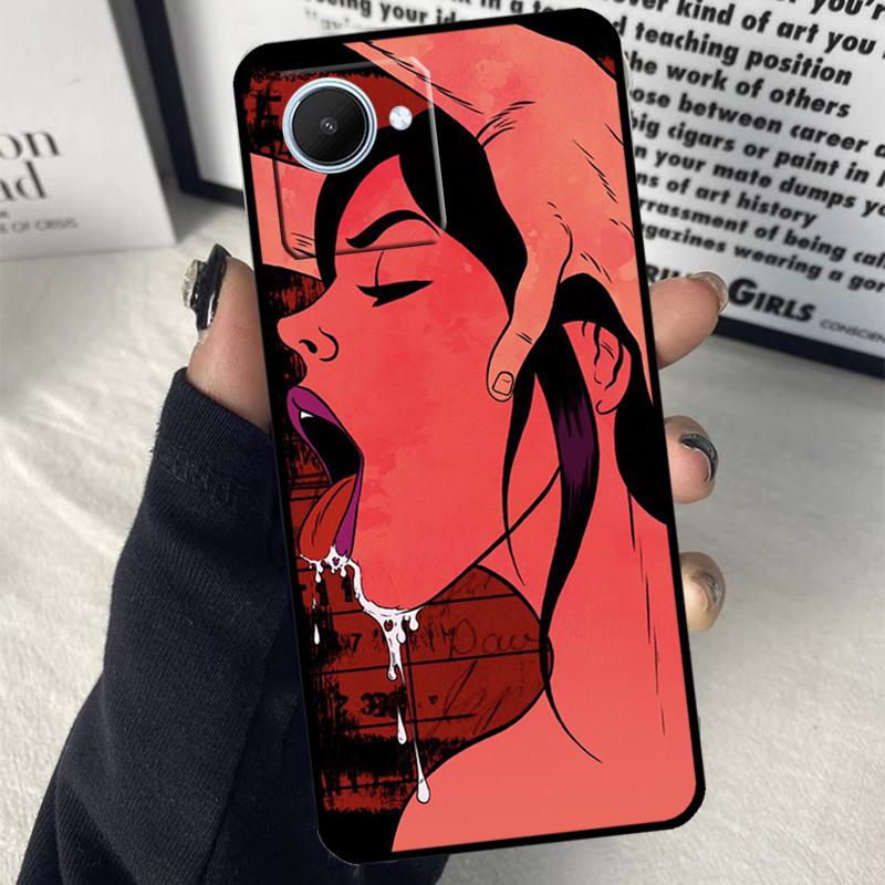 Girls Bikini Sexy For Realme C75 C55 C71 C61 C53 C33 C63 C51 C65 C67 11 12 13 14 15 Pro Plus GT6 GT7 Pro Case