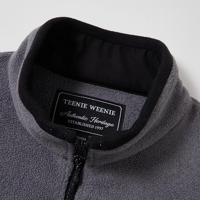 Teenie Weenie Women's Bear Graphic Zip-Up Sweatshirt