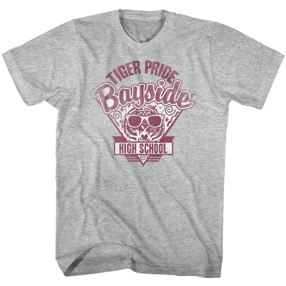 Saved By The Bell TV Show Tiger Pride Bayside High School Men s T Shirt M