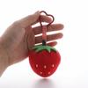 Persimmon Orange Bag Pendant Strawberry Plush Cherry Key Ring Fashion Fruit Key Chain  Children