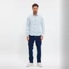 DeepSEA Slim Fit Long Sleeve Buttoned Cotton Shirt 2403012