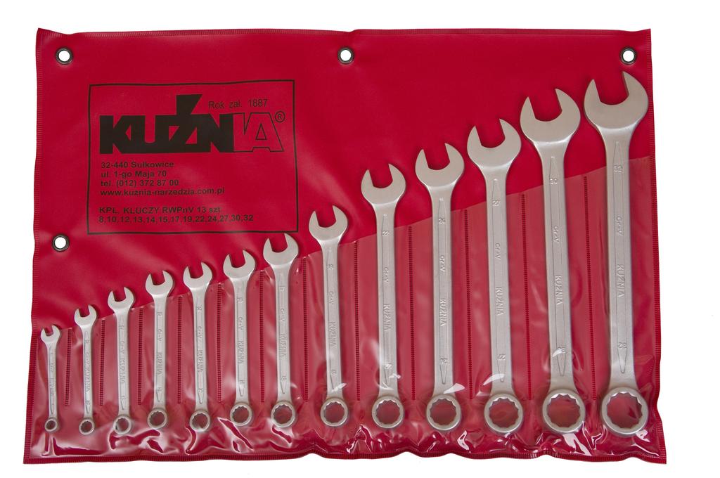 Set Of 13 Open-End Wrenches 8-32Mm - T-34 8-32/13