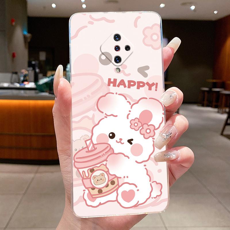 Case For Vivo S1 Pro 1920 / X50 Lite / V17 Russia Phone Case Luxury Cute Dragon Cool Boys Girls Transparent Soft TPU Back Cover