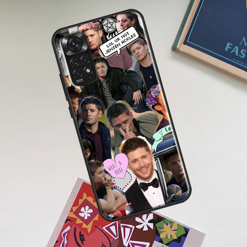 Supernatural Jensen Ackles Case For Xiaomi Redmi Note 13 14 Pro 12 11 10 15 Pro Plus Redmi 15C 14C 13C 10C 12C 15 Cover