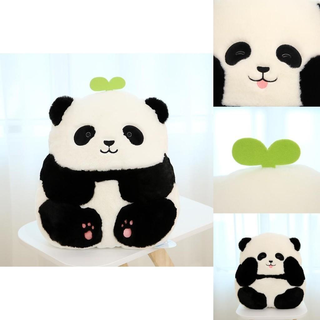 Panda Hua Hua Plush Toy Realistic Stuffed Panda Pillow For Kids And Adults
