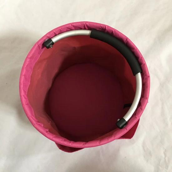 Portable Storage Basket Dirty Clothes Organizer with Side Pockets Handle Design Large Capacity Waterproof Laundry Basket