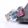 Women's Fashion Flower Butterfly Oil Ring, Product