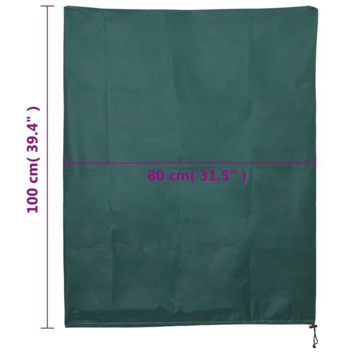 VidaXL Housses de protection pour plantes avec cordon de serrage 4 pcs 364884