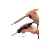 HOZAN HS-26 Temperature-Controlled Soldering Iron, Lead-Free Solder Compatible, Integrated Temperature Control Circuit, Adjustable Temperature
