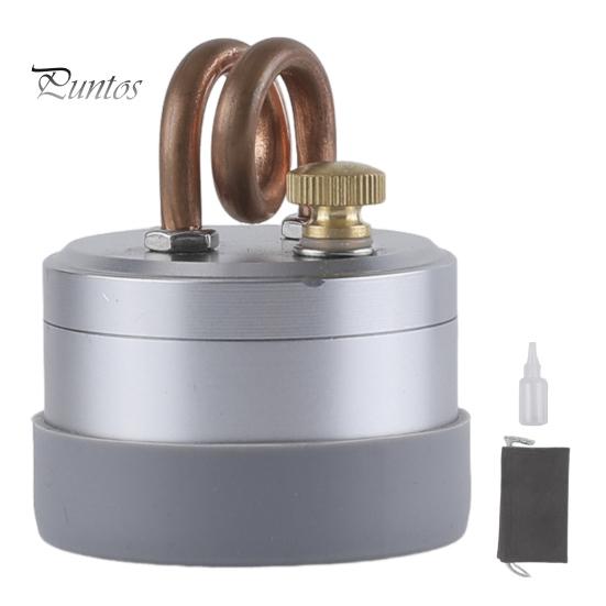 1 Set Portable Camping Burner 50ML Capacity Heavy Duty Outdoor Hiking Backpacking Picnic Cooking Stove Windproof Metal Liquid Fuel Furnace