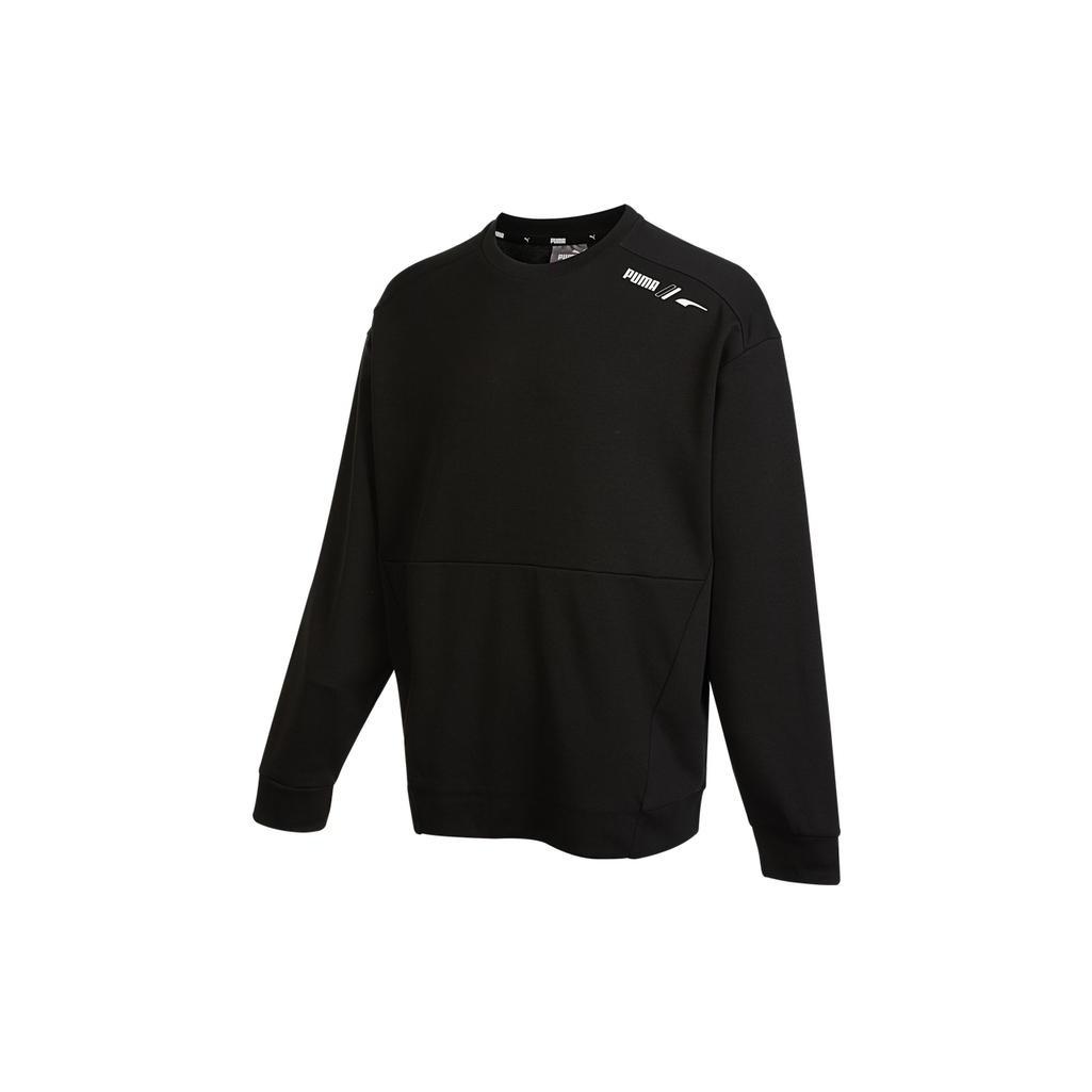 PUMA Rad/Cal Crew Sweater  Black  Men s 672474-01 M