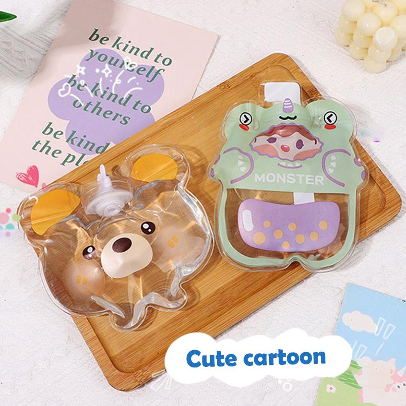 Cute High Quality Hand Warmer Portable Reusable Lightweight Instant Heat Hand Warmer Cartoon Transparent Hand Warmer Gifts