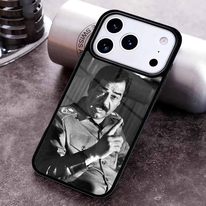 Custodia Fashion Saddam Hussein Iraq Custodia per Telefono Araba per iPhone 17 16 15 Pro Max Air 14 13 12 11 Plus Copertura Antiurto