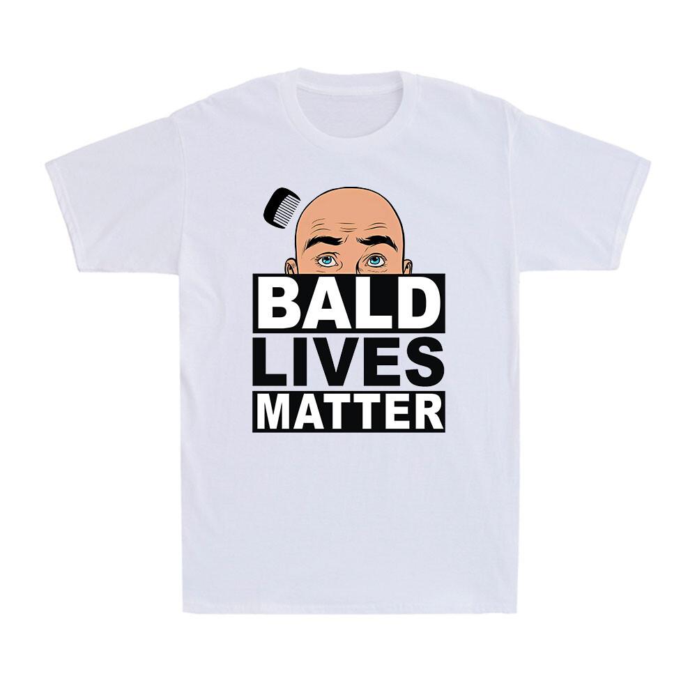 Bald Lives Matter Baldi Funny Vintage Novelty Gift Men s Cotton T-Shirt S разноцветный