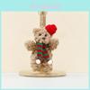 Adorable Barcelona Bear Plush Keychain Soft Toy For Christmas Bag Charm 14cm