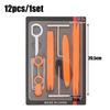 Car Audio Installation and Removal Tool Set Car Panel Removal Audio Navigation Modification Removal Pry Bars 4/12pcs