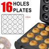 Donut Maker 1 Stück Kuchen Maker 16 Löcher Runder Kuchen Zuhause Frühstück Maker Kinder Selbstgemachte Snacks Kochgeräte