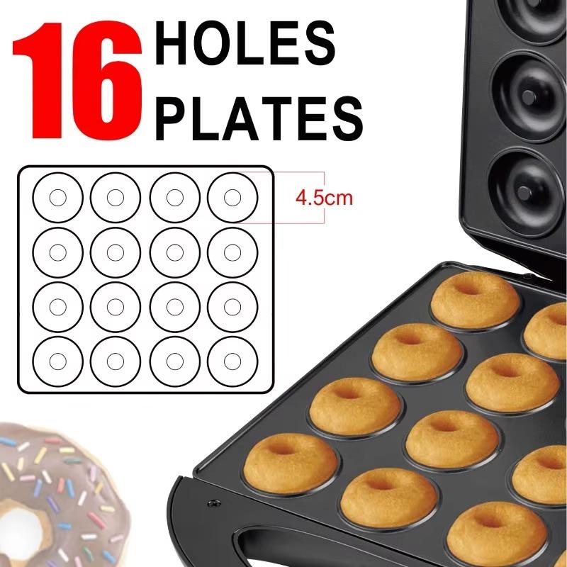 Donut Maker 1 Stück Kuchen Maker 16 Löcher Runder Kuchen Zuhause Frühstück Maker Kinder Selbstgemachte Snacks Kochgeräte