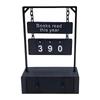 Hanging Book Counter with 30 Number Tags Counting Tool for Shelf Storage Organization Compact Size for Home Office Library Use
