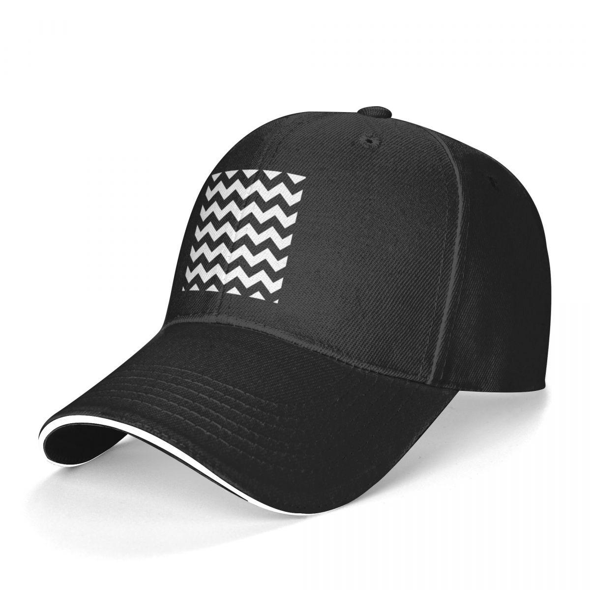 

Бейсболка Twin Peaks Black Lodge - уличная одежда унисекс, женские шляпы в стиле хип-хоп, дизайнерская университетская кепка Snapback, подарок One Size