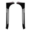 Gloss Black Pair Rear Window Side Wing Spoiler For VW Golf MK6 GTI 08-13