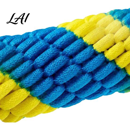 Training Toys for Aggressive Chewers Dog Tug Toy Nylon 8-Shaped Chew Interactive Teeth Cleaning Dogs Rope Chewers Outdoor Training of War