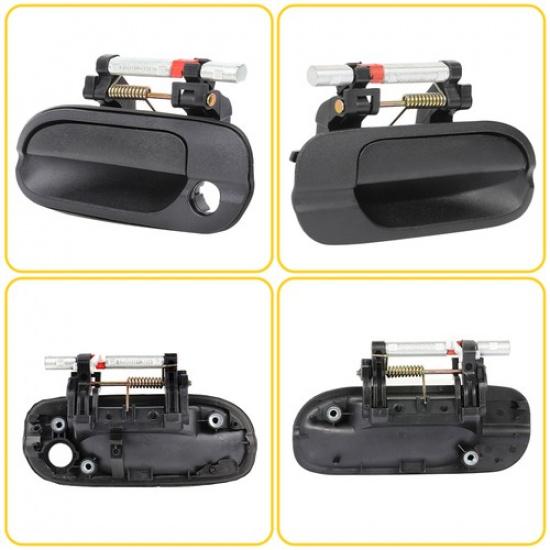 2pcs LH Front RH Side Exterior Outside Door Handle for Nissan Sentra 2000-2006