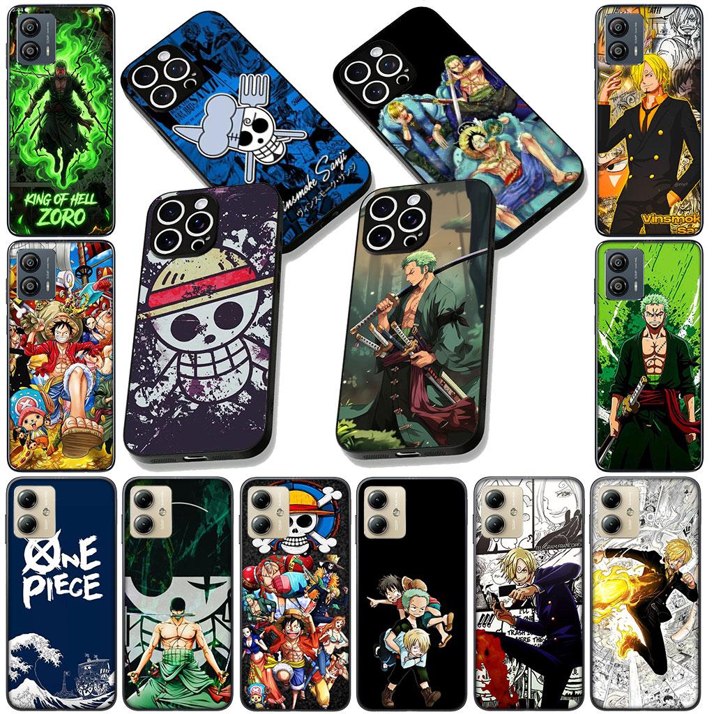 Roronoa Zoro Sanji One Luffy Pieces Cover for Motorola Moto Edge 50 30 Fusion 40 NEO Ultra Pro E14 G20 E15 G35 G84 G13 G53 Case