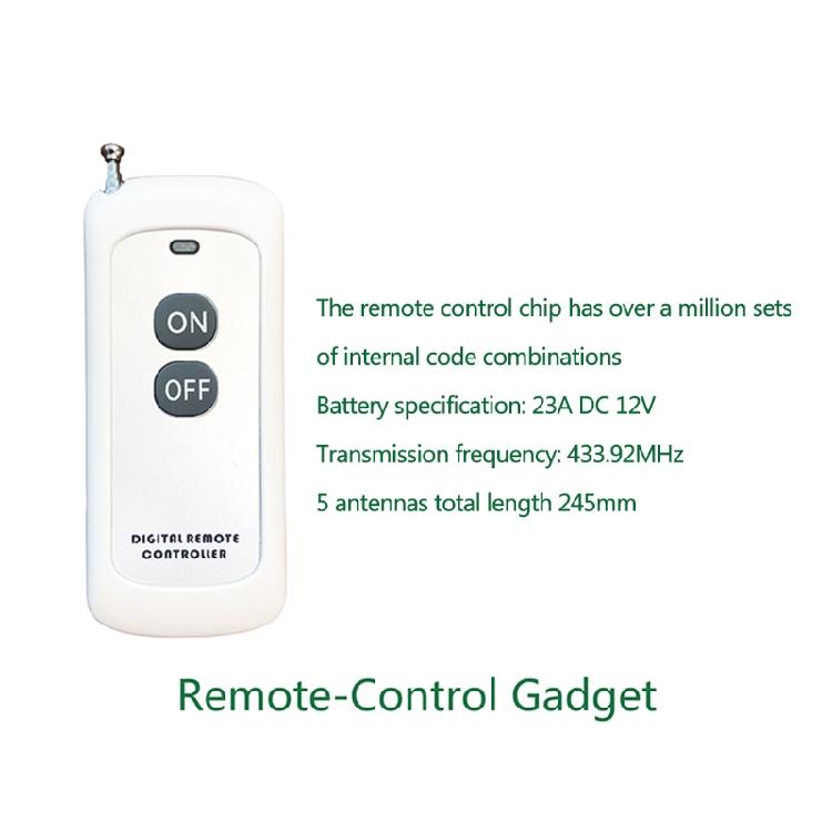 Wireless Remote Control Power Outlet Light Switch Socket 1 Remote EU Plug Newest