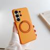 Shockproof Matte Phone Case With Rotating Stand Magnetic S26 Ultra S25 S24 S23