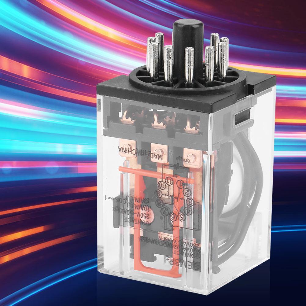 MK3P I AC 220V General purpose Electromagnetic Electric Relay 11 Pins 10A 3Z