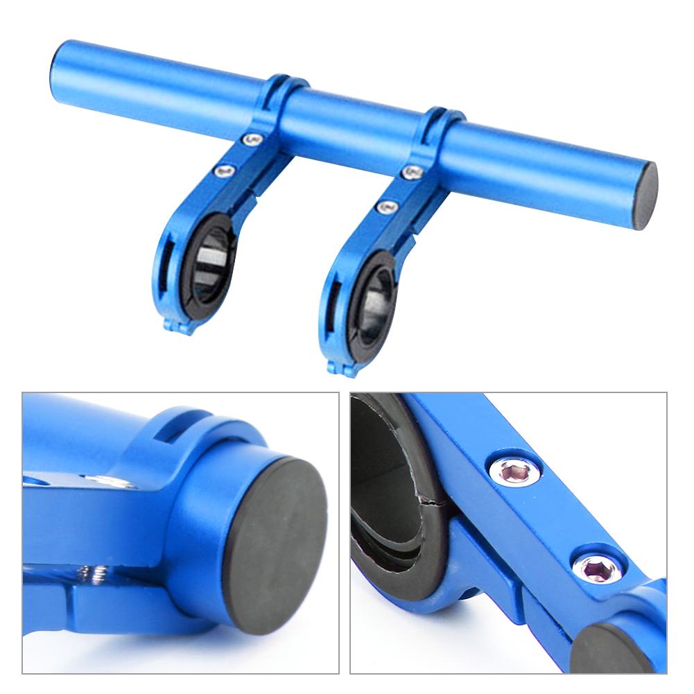 Bicycle Multifunction Handlebar Extension Frame Extend Bracket Bike Light Flashlight Support Clip