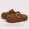 Distribution - Vintage Birkenstocks Women'S Belt Buckle Baotou Half-Drag Lazy One Pedal Thick-Soled Versatile British