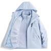 Unisex 3-in-1 Detachable Fleece-Lined Waterproof Windproof Outdoor Jacket Hiking Camping Skiing Fall Winter