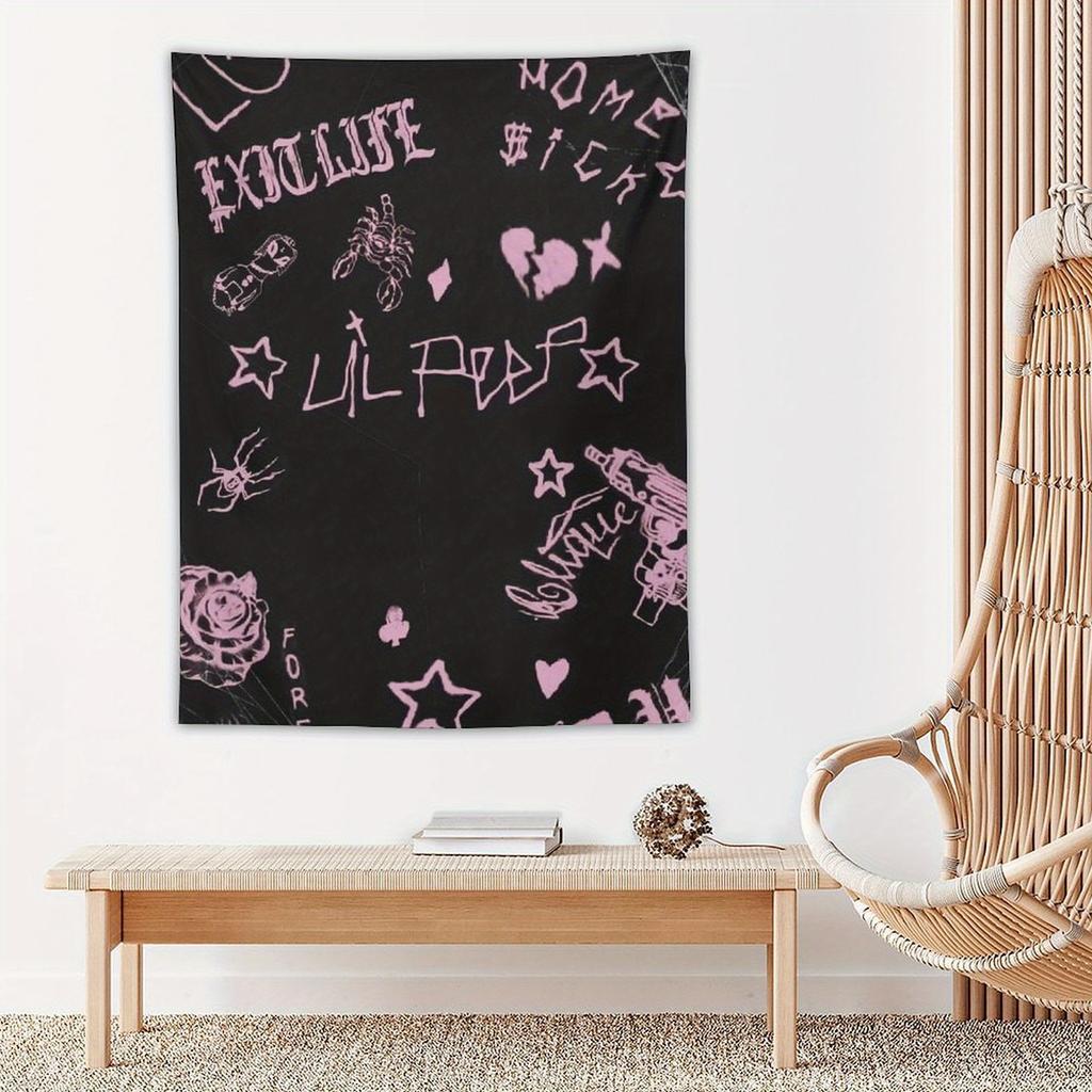 Artistic Tapestry Unique Design for Home Decor Adds Bold and Mysterious Style and Intrigue to Any Room