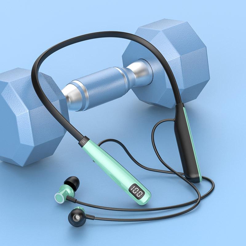 Bluetooth Headphone Neck Neck Wireless Motion Ultra Long Standby Battery Life Noise Reduction