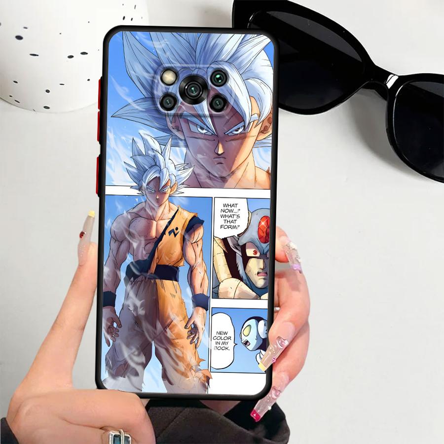 Case for Xiaomi Poco C40 C50 C51 F3 X3 NFC M5s X3 X4 X5 Pro Back Phone Cover Dragon Ball Innovation Goku