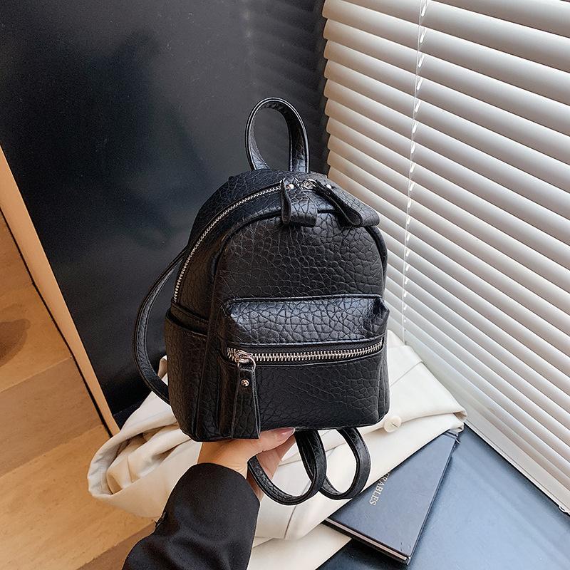 Premium mini small bag women's new trendy versatile leisure trend student schoolbag travel backpack