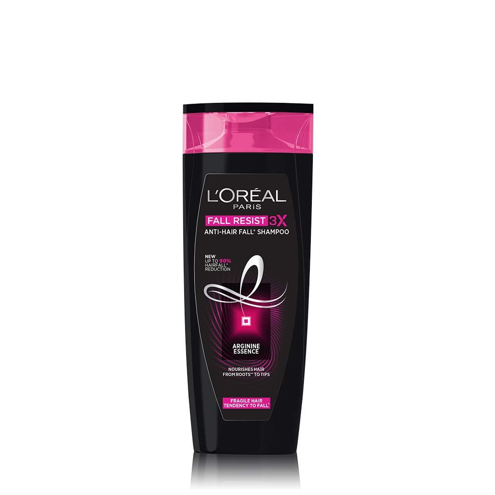 Loreal Paris Fall Resist 3X Anti-Hair Fall Shampoo, 360Ml