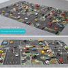 Mats Road Carpet Playmat City Parking Lot Roadmap Climbing Mats Toys DIY Traffic Road Signs