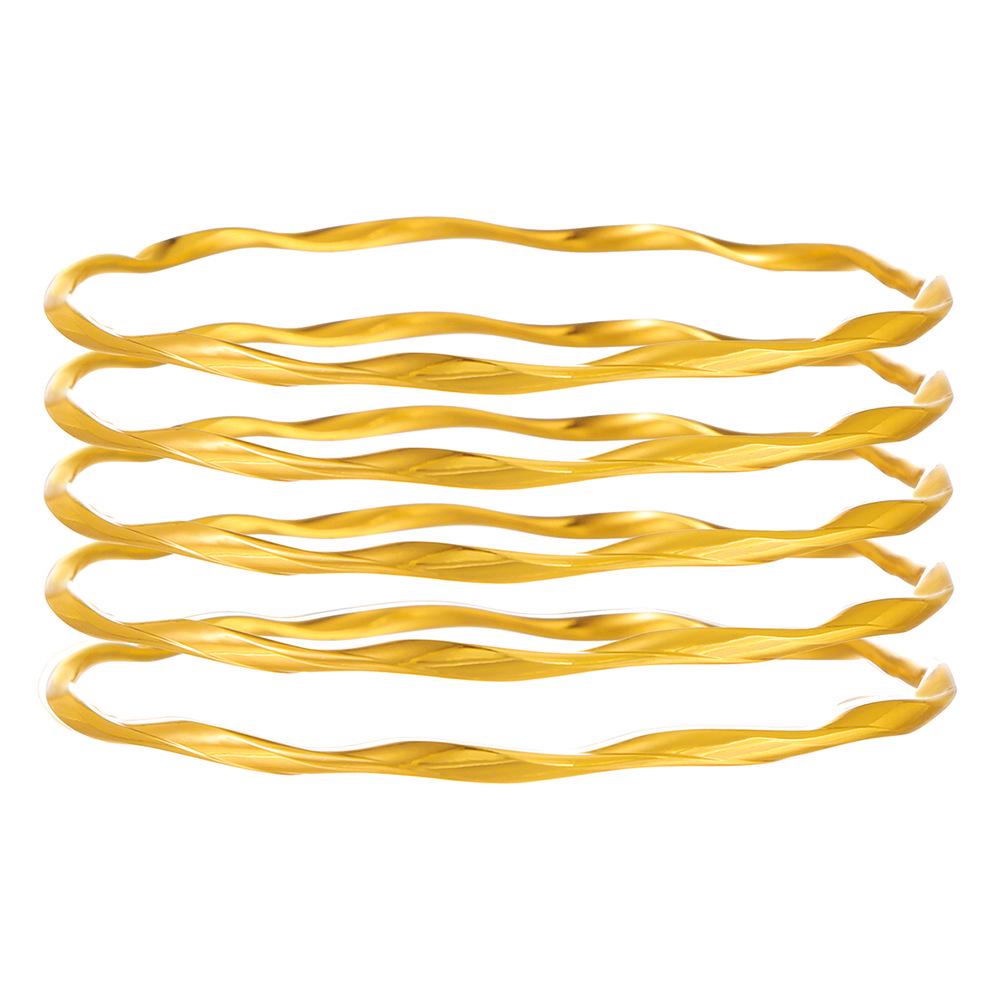 Bohemian-Style 12-Piece Multi-Layer Alloy Bracelet Set for Women