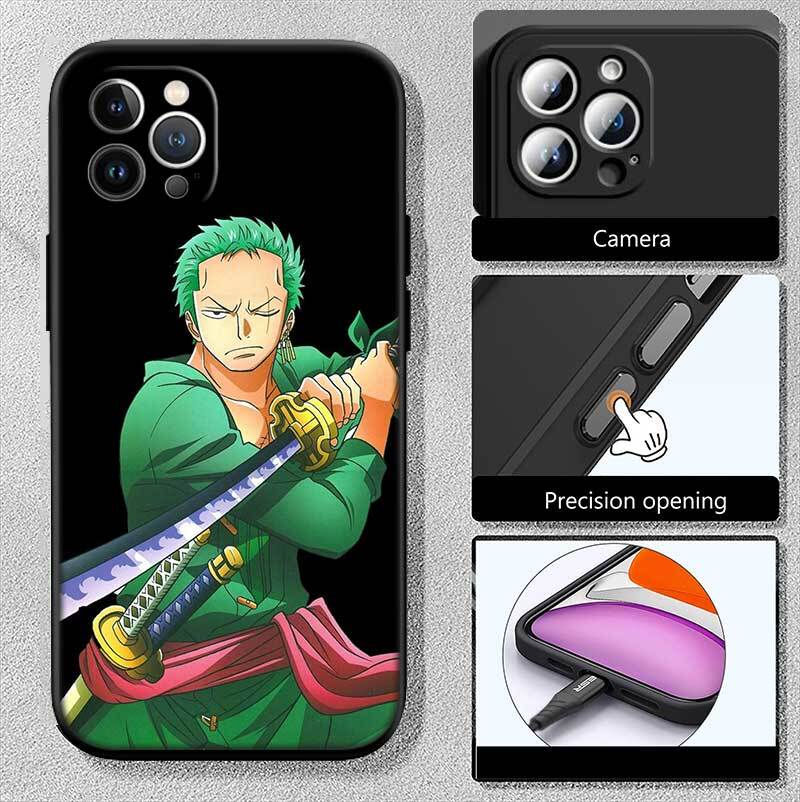 One Piece Luffy Zoro Phone Case for Motorola Edge 60 60s 70 G86 G56 G54 E14 G04S G45 G54 G64 X30 X40 X50 S30 S50 Pro Power Tylus