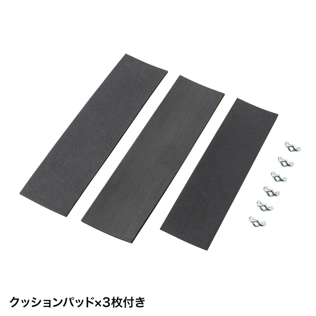 SANWA SUPPLY Wheeled Bag Stand (Black) BAG-STN001BKN